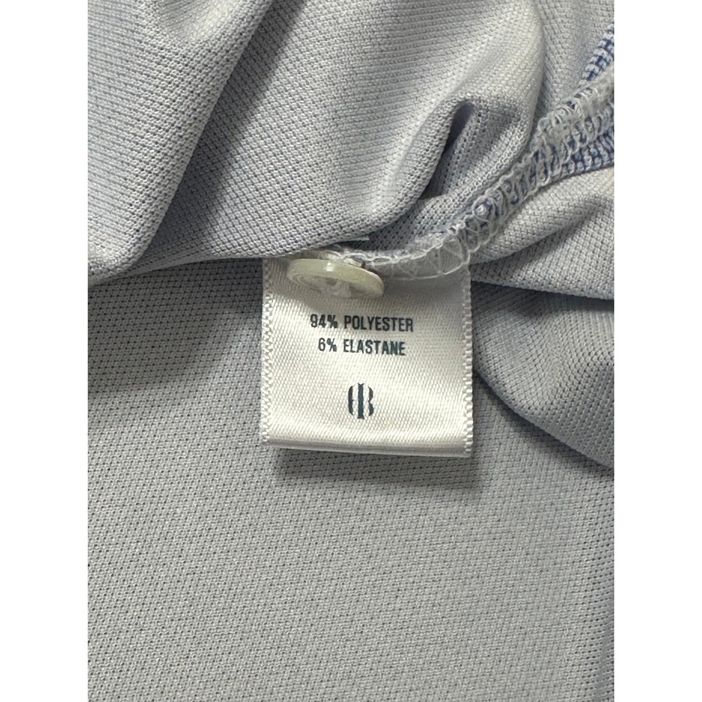 Holderness & Bourne Blue Geometric Print The Floyd Tailored Fit Polo Sz 2XL - Picture 7 of 9